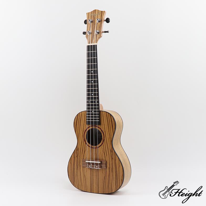 High Quality Top Zebrawood Concert UkuleleHS-02