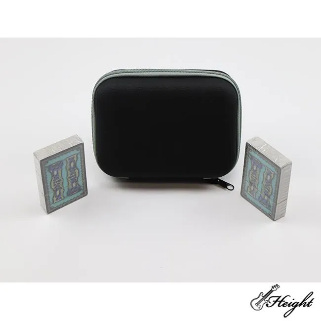 grey color card games case for kids
