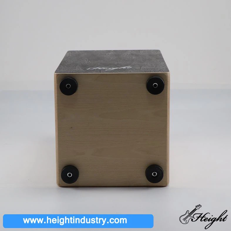 Black Qiu wood tapping cajon 2
