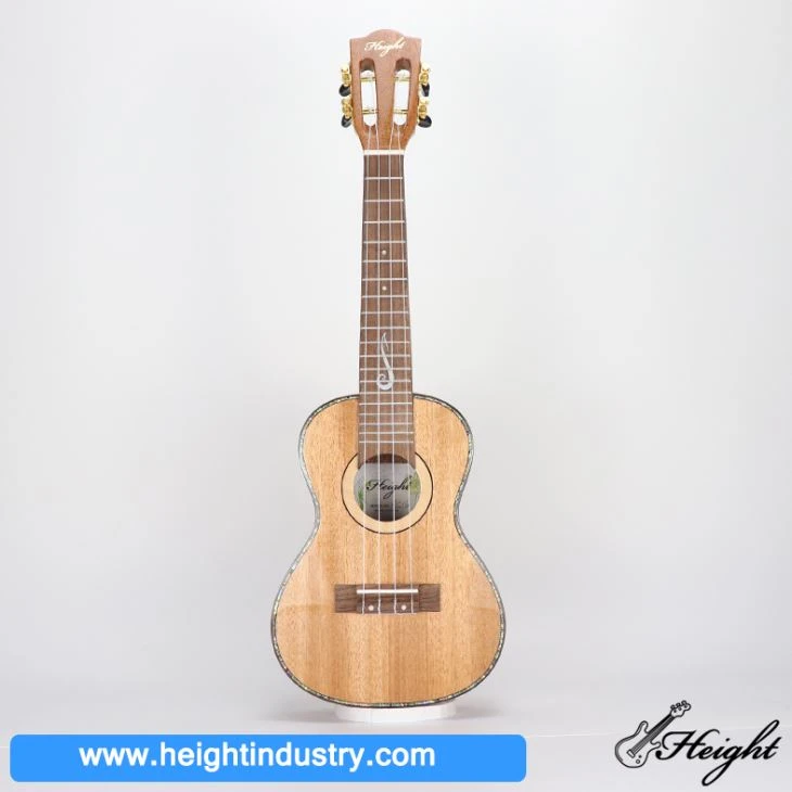 Ukulele Kayu Mahoni Pepejal 23 Inci Untuk Dewasa