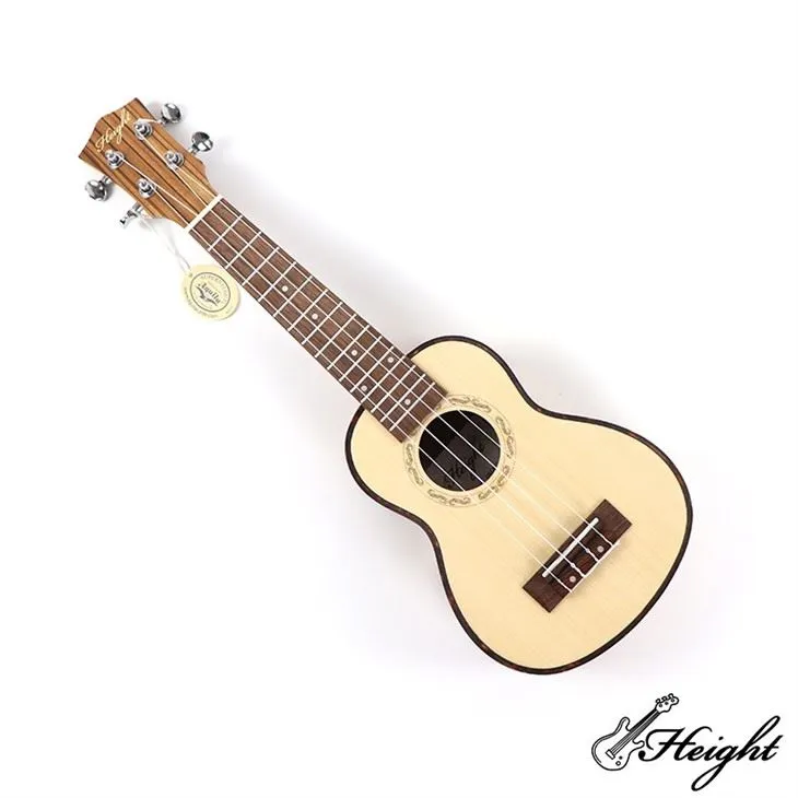 Height Spruce Wood 21 Soprano Ukulele