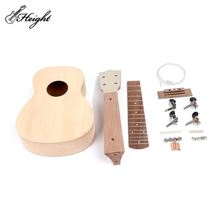 Ukulele Belum Selesai DIY separuh siap