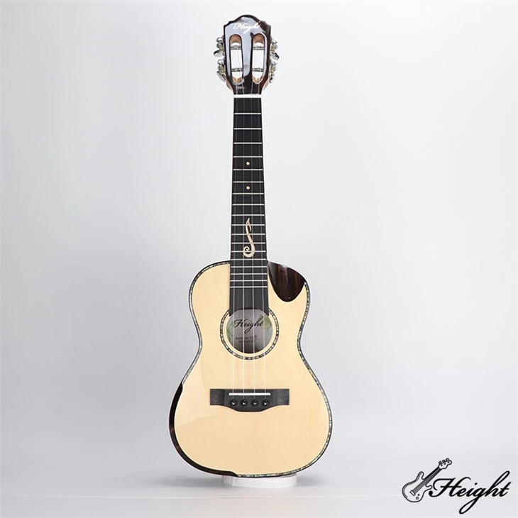 Jualan Panas Pepejal Spruce Kayu Ukulele