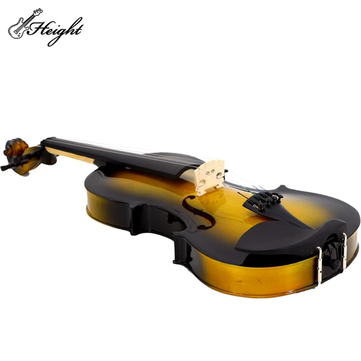 Darker Sunburst Laminated Hardwood Violin
