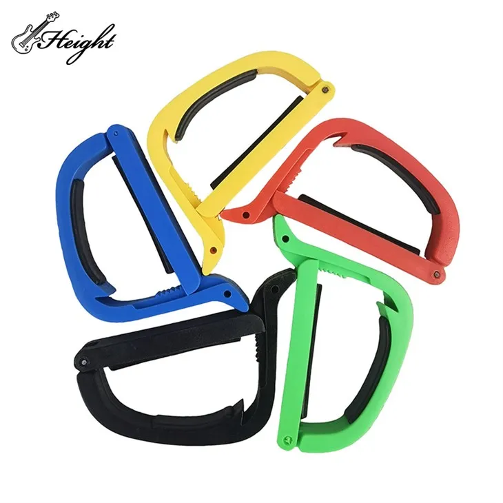 Plastic D Sub Capo Colorful For Acoustic Guitar